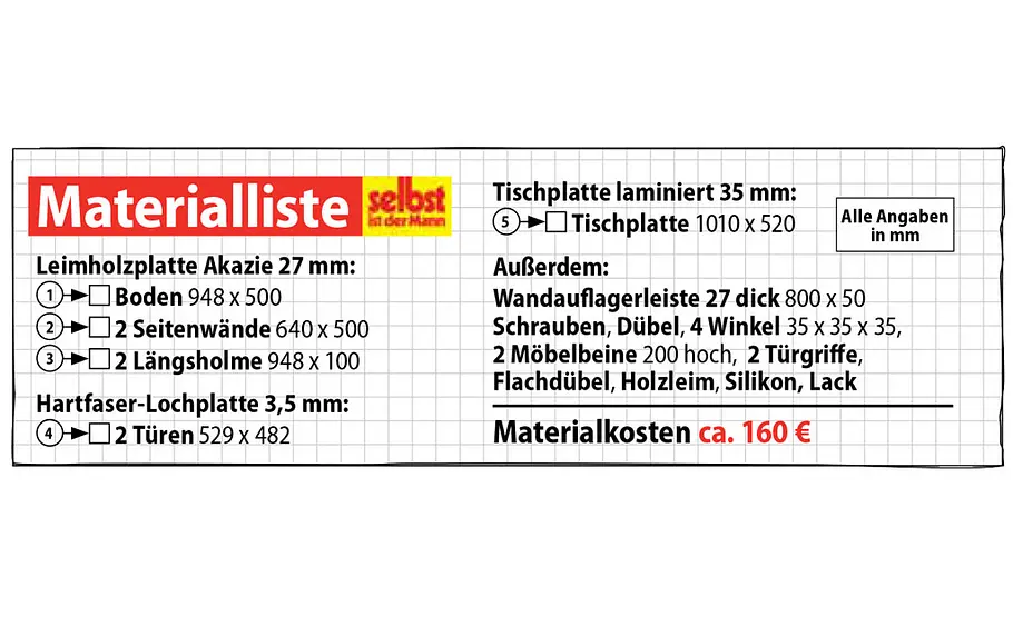 Edler Waschbecken Unterschrank aus Akazienholz Badezimmer Unterschrank