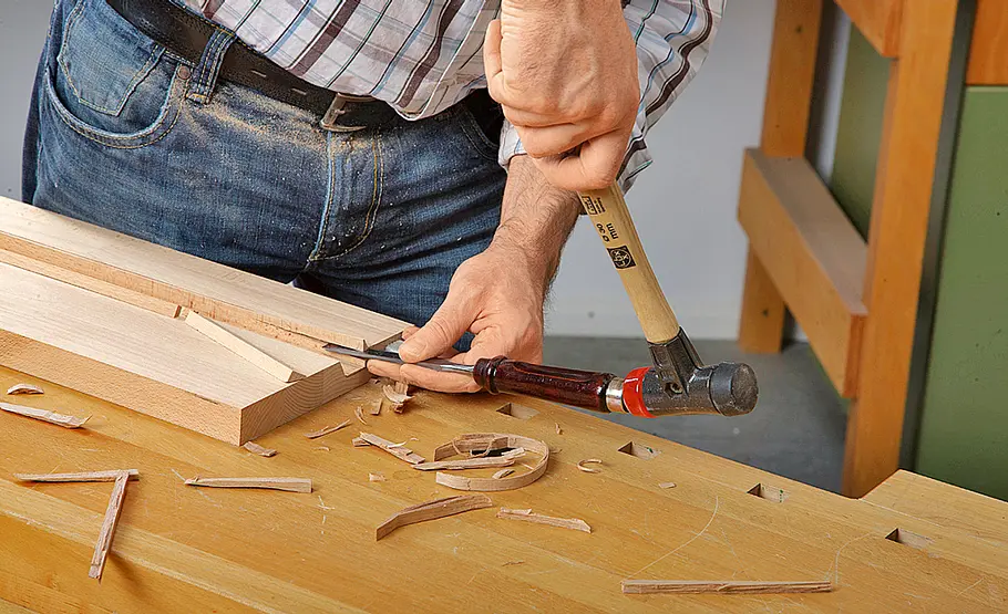 Messerblock bauen Messerblock für Küchenmesser