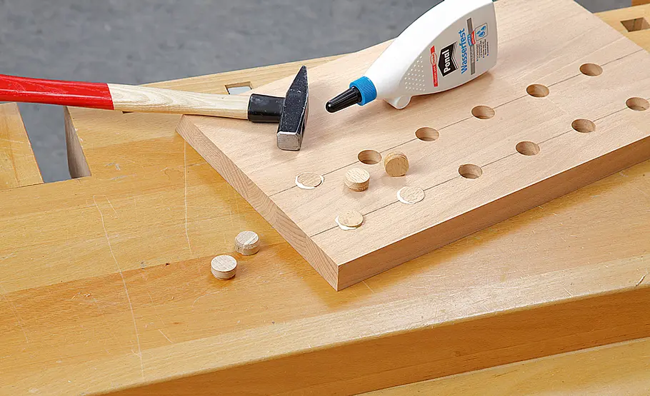 Messerblock bauen Messerblock für Küchenmesser