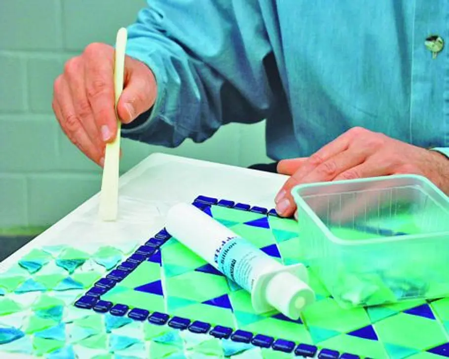 Mosaiktisch selber machen Mosaiktisch selber machen