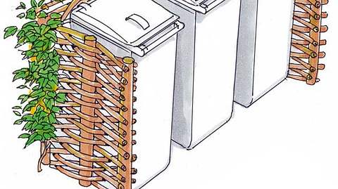 Mülltonnen-Verkleidung