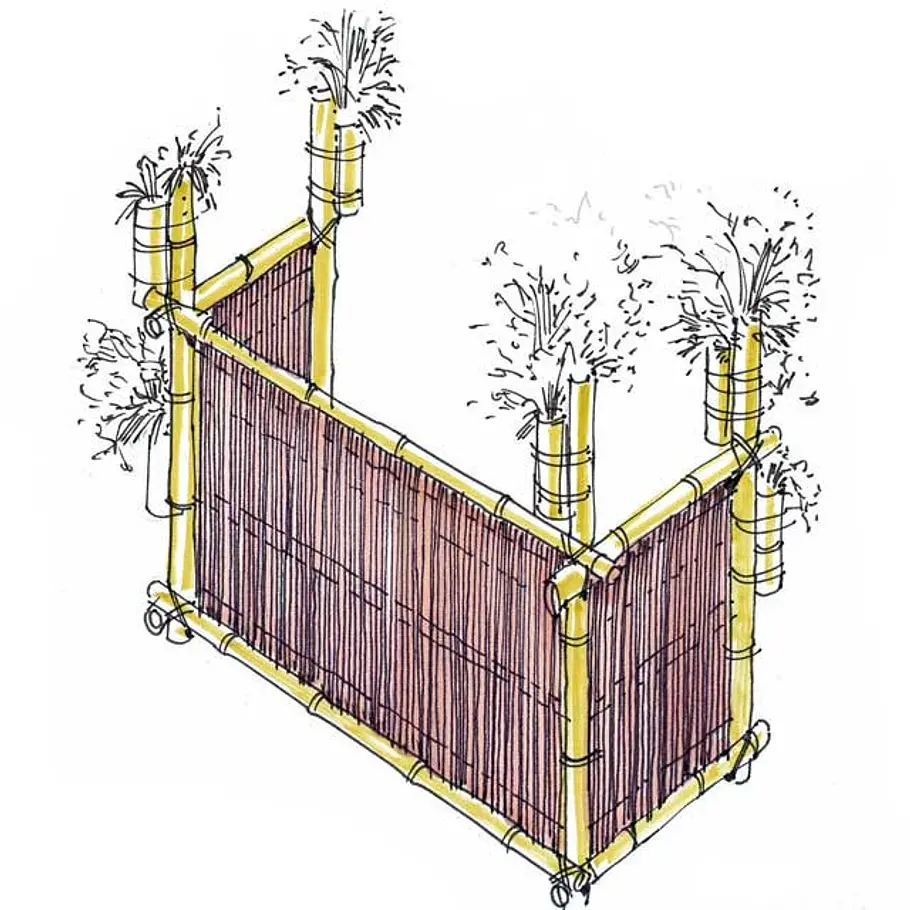 Mülltonnen-Verkleidungen aus Holz Mülltonnen-Verkleidung