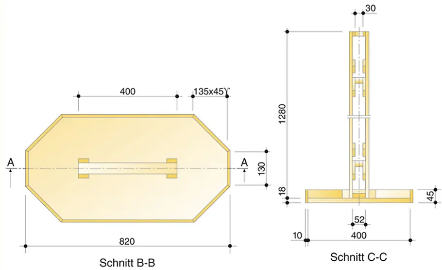 Murmelbahn selber bauen Murmelbahn: Zeichnung