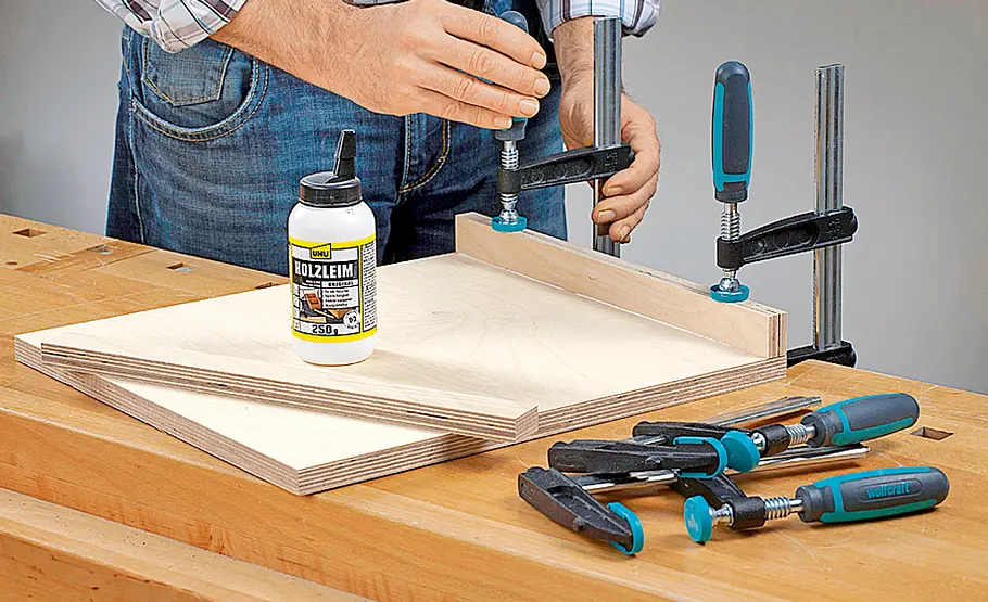 Sitzhocker bauen Noppenhocker bauen
