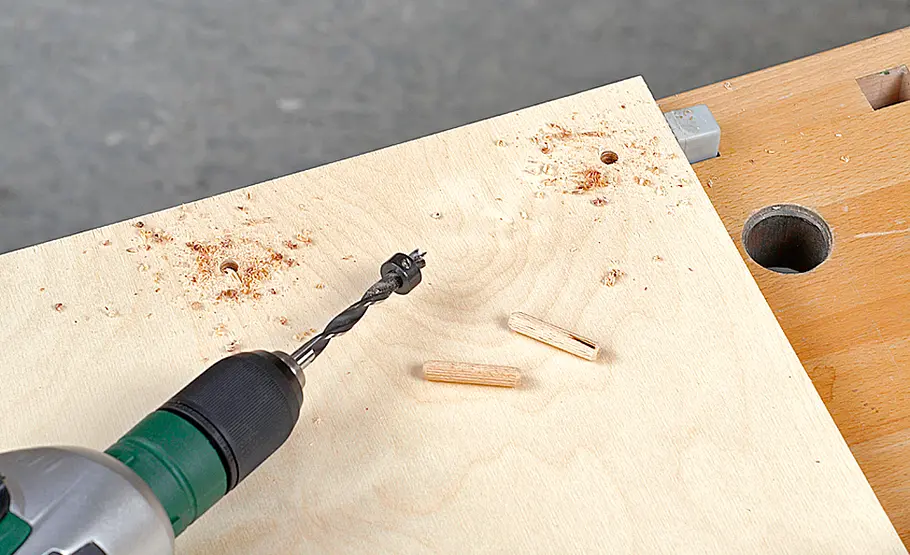 Sitzhocker bauen Noppenhocker bauen