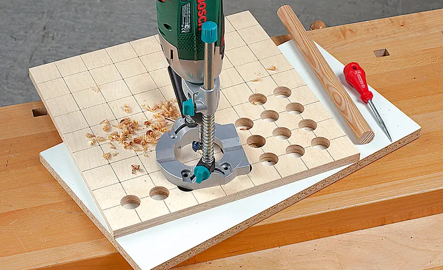 Sitzhocker bauen Noppenhocker bauen