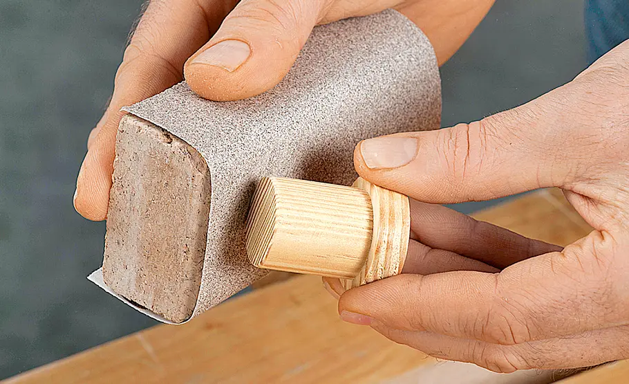 Sitzhocker bauen Noppenhocker bauen