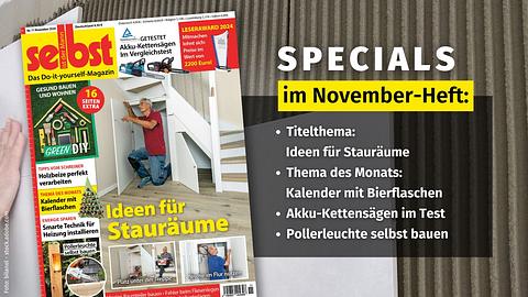 November Ausgabe selbst ist der Mann - Foto: sidm