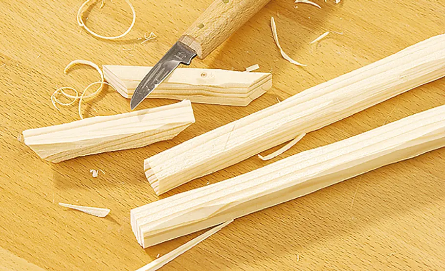 Holz schnitzen