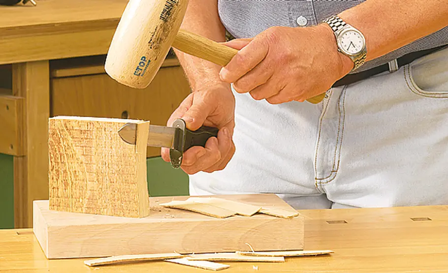 Holz spalten