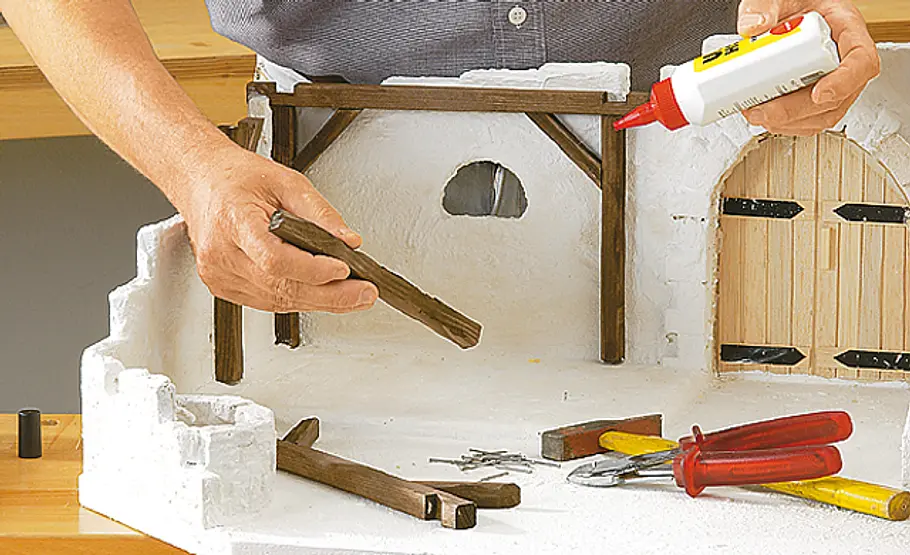 Stall bauen