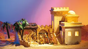 orientalische Krippe basteln orientalische Krippe basteln