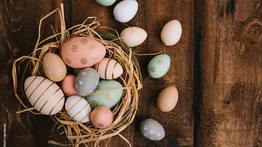 Ostereier sind als Osterdeko immer eine schöne Idee. - Foto: iStock / agrobacter Ostereier sind als Osterdeko immer eine schöne Idee. - Foto: iStock / agrobacter