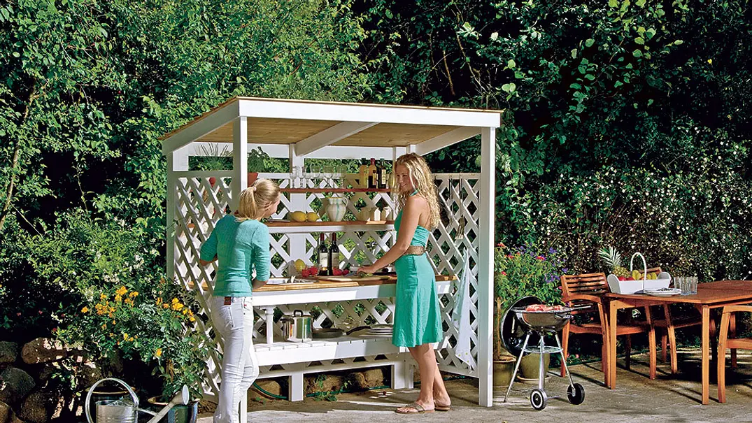 Outdoorküche bauen Outdoorküche bauen