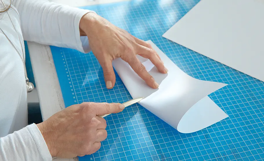 Papiersterne basteln Bastelanleitung