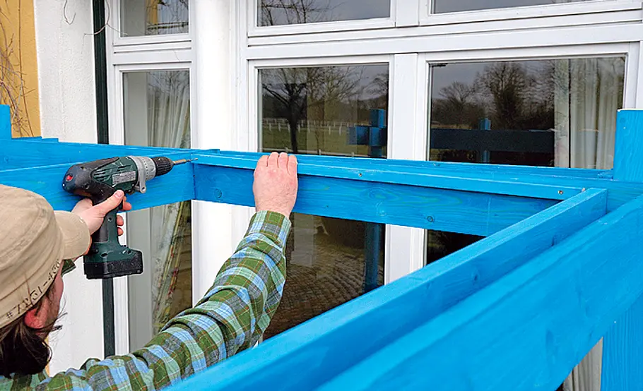 Pergola mit Sonnensegel Pergola Sonnensegel