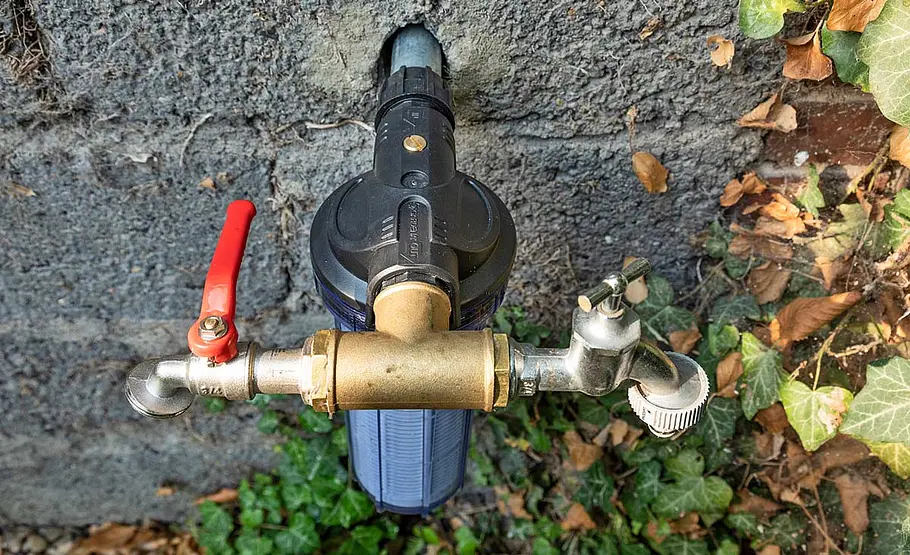 Brunnen anschließen
