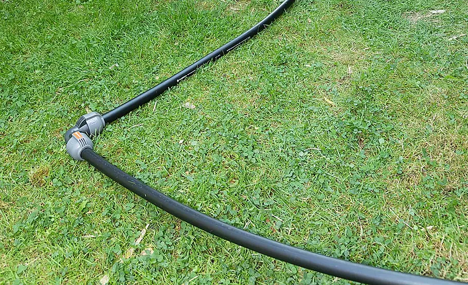 Bewässerungssystem verlegen