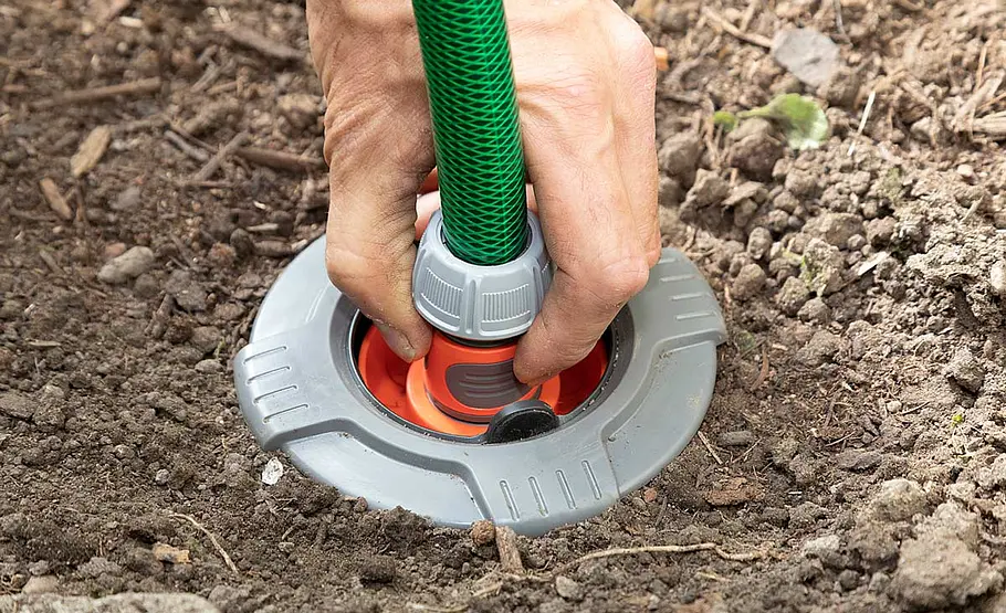 Bewässerungssystem verlegen