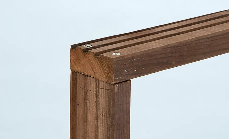 Pflanzkasten mit Rankgitter Pflanzkasten mit Rankgitter