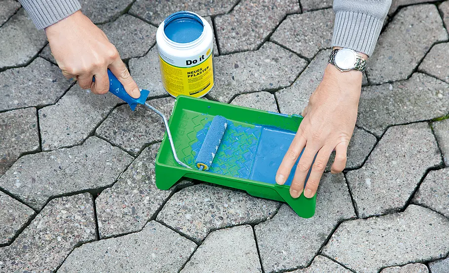 Bodenfarbe für Betonpflaster Bodenfarbe Betonfarbe