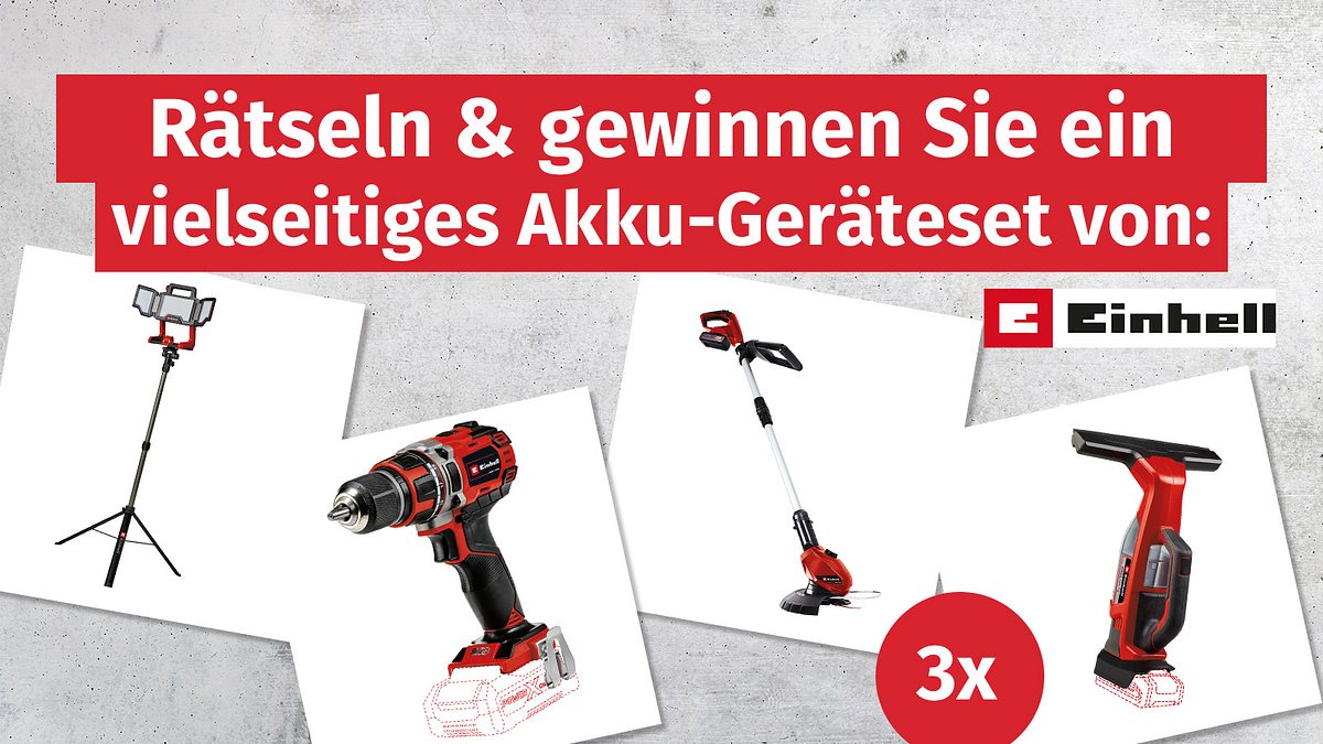 Einhell Gewinnspiel