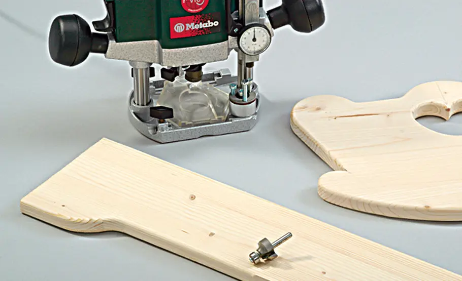 Anleitung: Puppenbett bauen Puppenwiege: Kanten runden