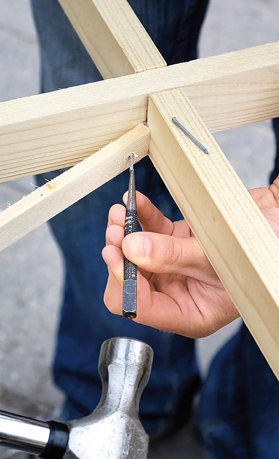 Rankhilfe bauen Rankhilfe bauen