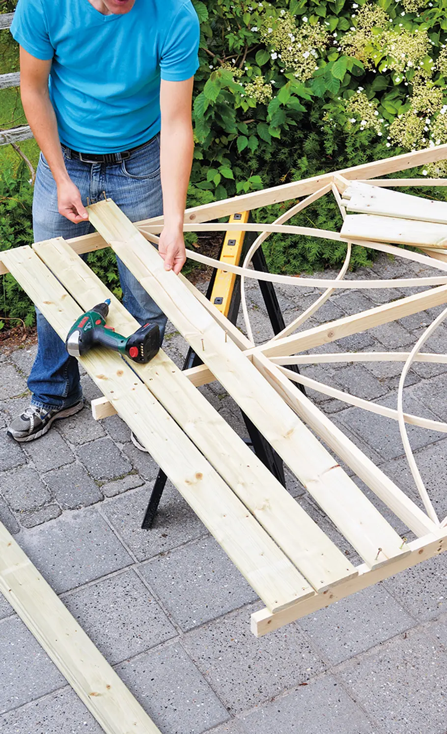 Rankhilfe bauen Rankhilfe bauen
