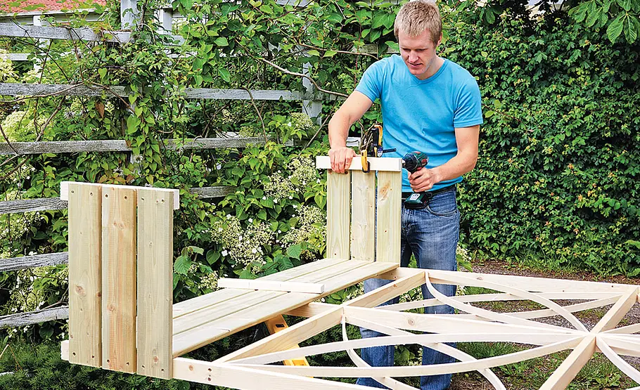 Rankhilfe bauen Rankhilfe bauen