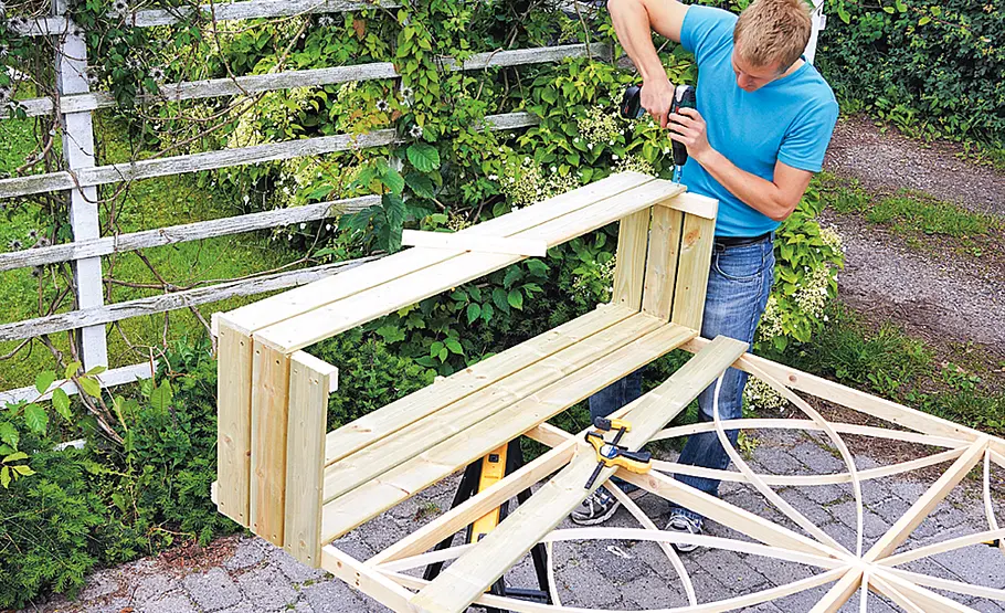 Rankhilfe bauen Rankhilfe bauen
