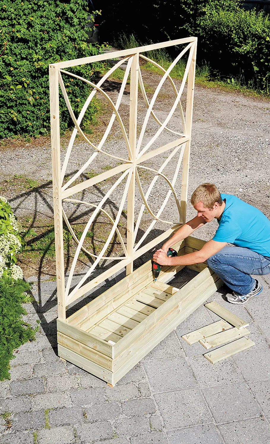 Rankhilfe bauen Rankhilfe bauen