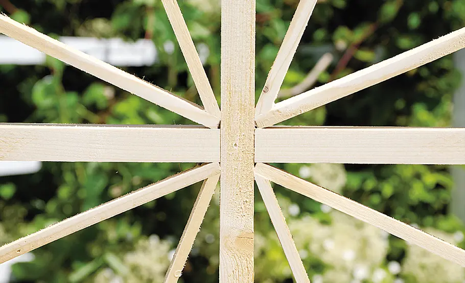 Rankhilfe bauen Rankhilfe bauen