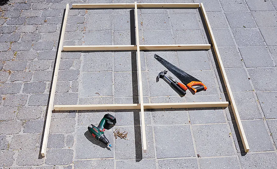 Rankhilfe bauen Bauanleitung