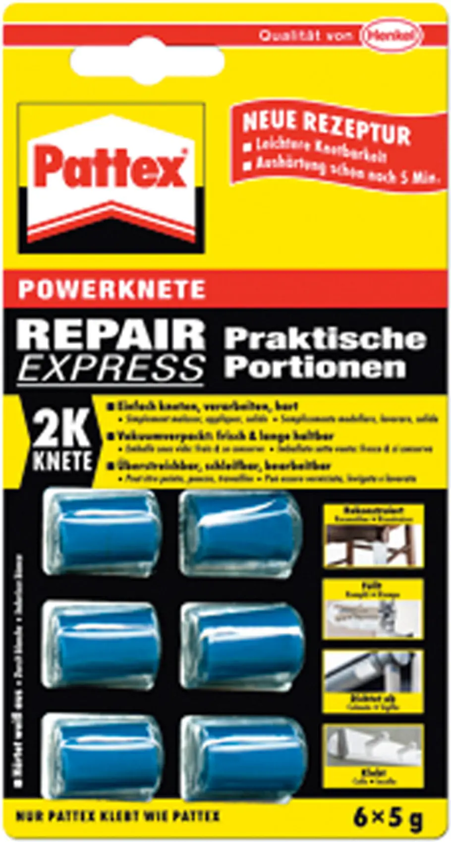 Reparaturknetmassen im Überblick Reparaturmasse, Reparaturknete