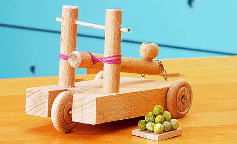 Ritterburg bauen Ritterburg bauen: Wurfgeschosse