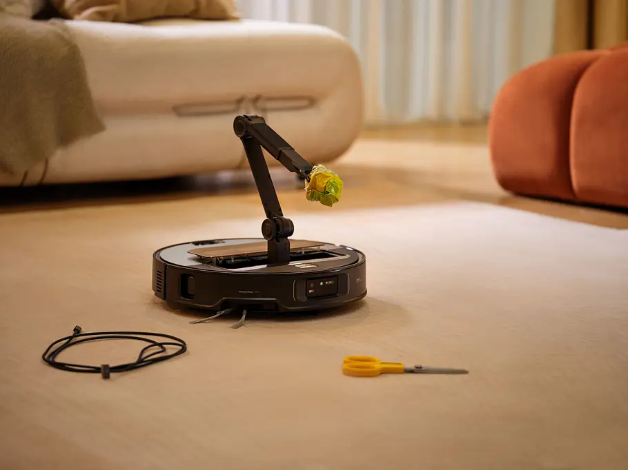 Roborock Saros Z70 auf Teppich