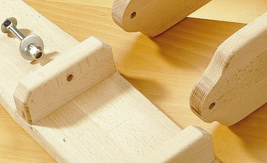 Roller bauen Roller bauen: Lenker befestigen