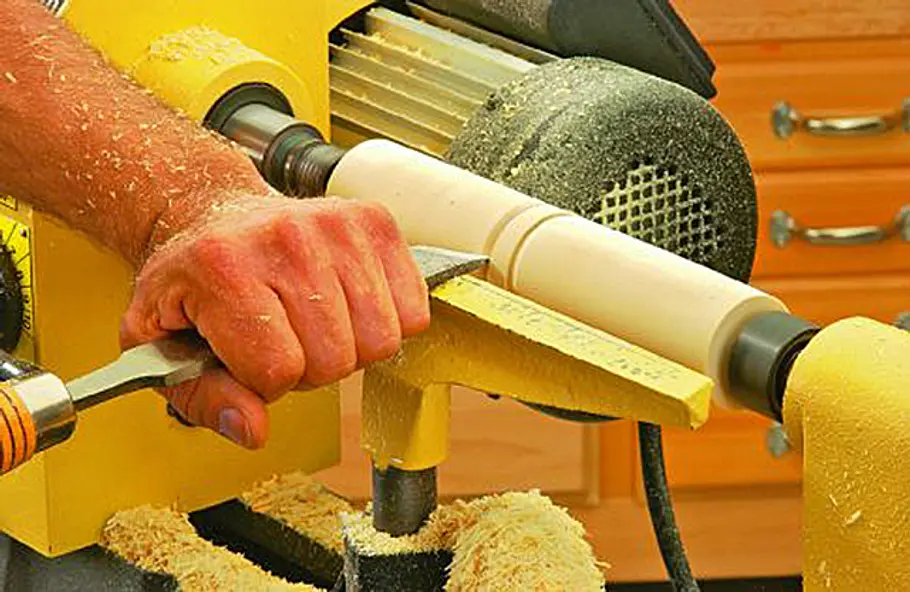 Rundstab drechseln Holz drechseln
