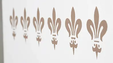 Wandgestaltung mit Dekoschablonen Wandgestaltung mit Dekoschablonen