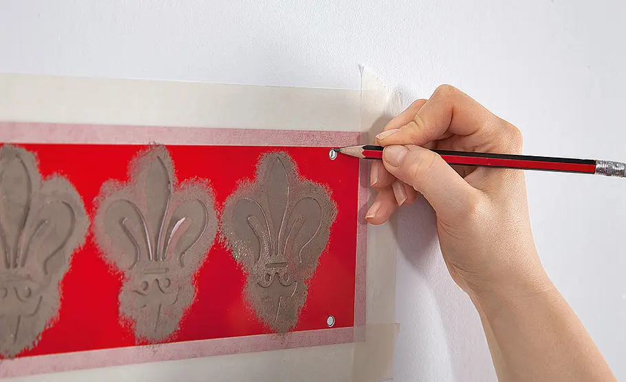 Wandgestaltung mit Dekoschablonen Wandgestaltung mit Dekoschablonen