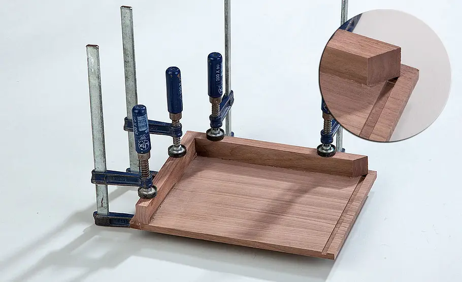 Schatullen-Sockel bauen Schmuckkästchen selber bauen