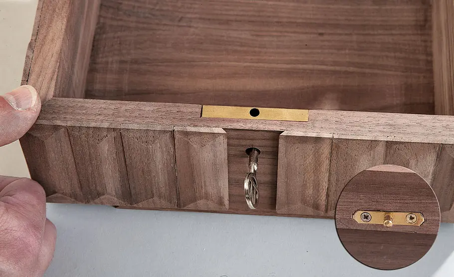 Schatullen-Deckel bauen Schmuckkästchen selber bauen