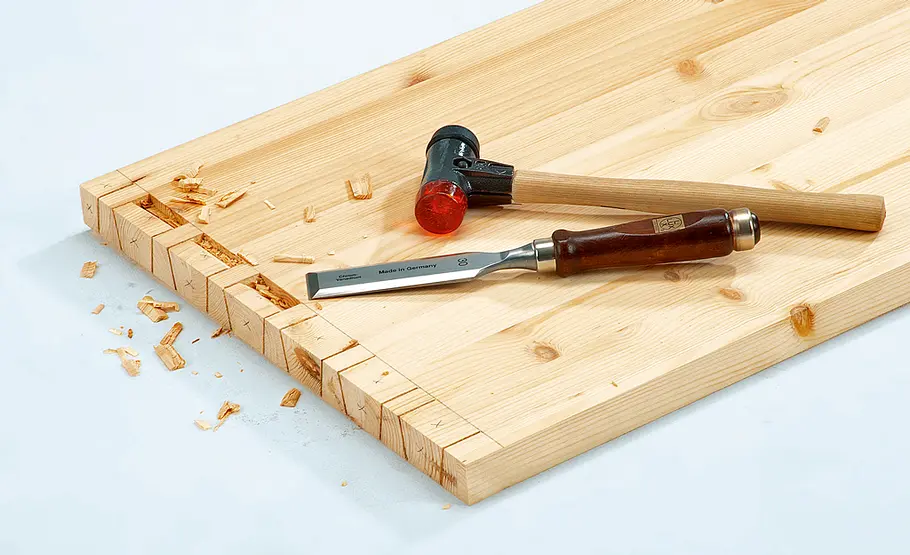 Truhe bauen: Schritt 6 von 44 Verzinkung herstellen