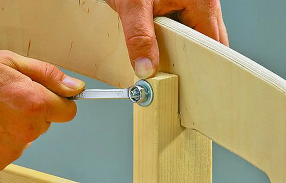 Schaukelbank auf Kufen Schaukelbank bauen