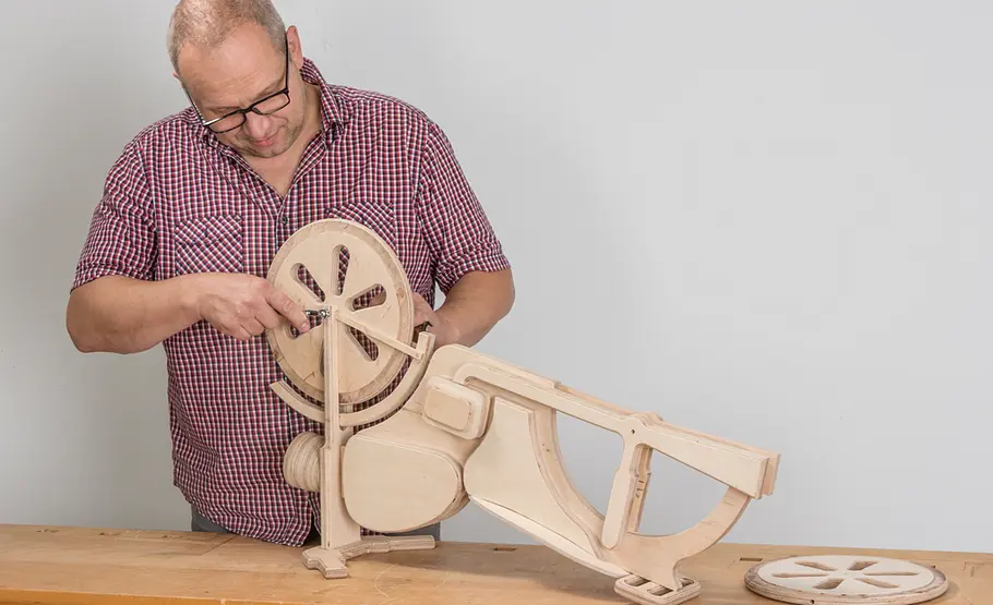 Schaukelpferd bauen Motorrad-Gespann