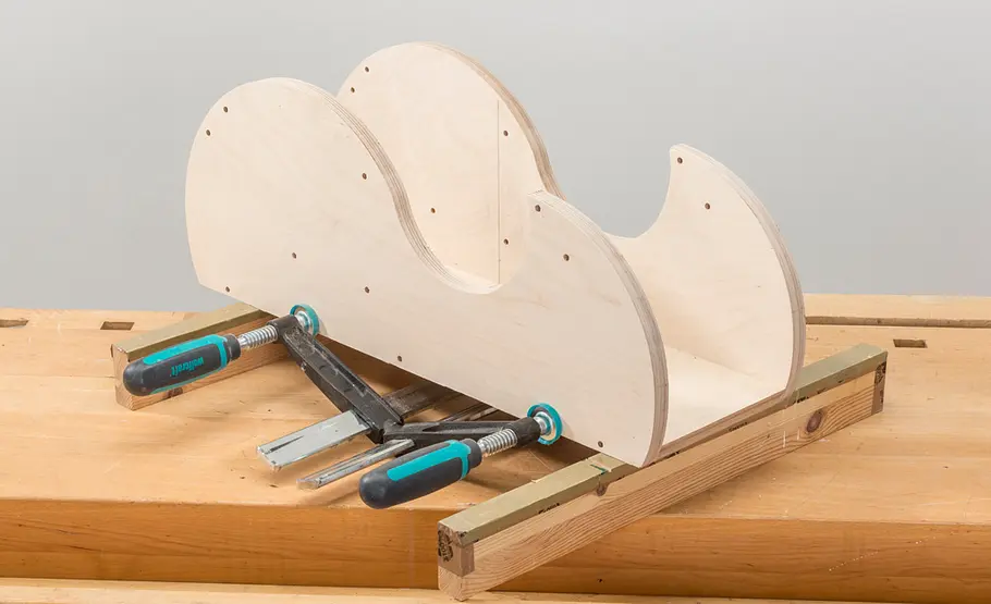 Schaukelpferd bauen Motorrad-Gespann