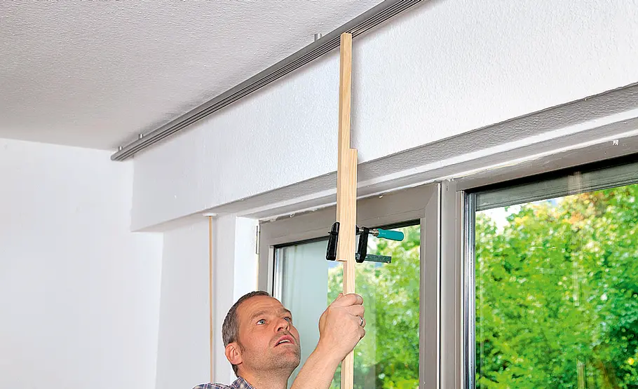 Flächenvorhang: Schritt 12 von 21 Flächenvorhang