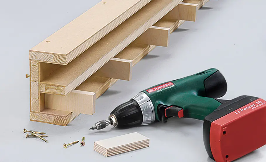 Schiebetürenschrank bauen Schiebetürenschrank selber bauen