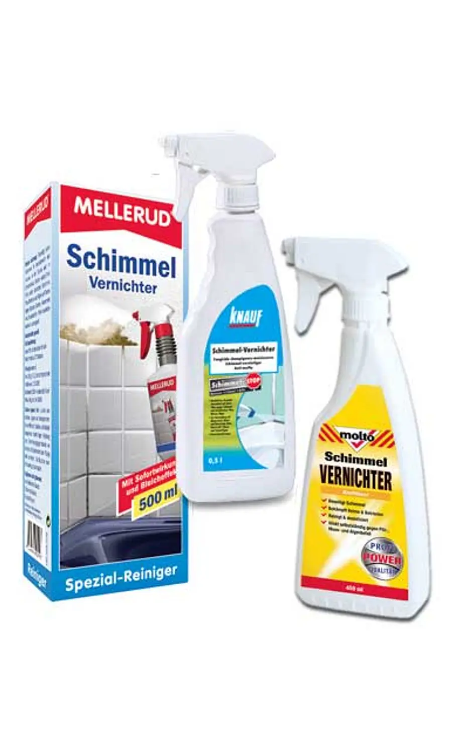 Schimmel-Vernichter mit Chlor Schimmelentferner